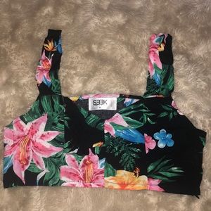 Floral Crop Top